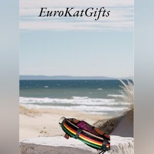 NEW HAND MADE Rasta Bracelet Colorful Adjustable Unisex Men Women Teens NWT